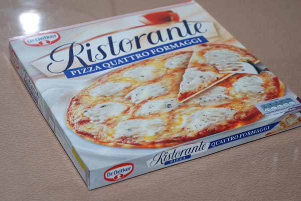 Пицца Ristorante 4 вида сыра Dr.Oetker